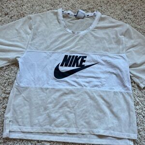 Mesh Nike workout shirt/coverup